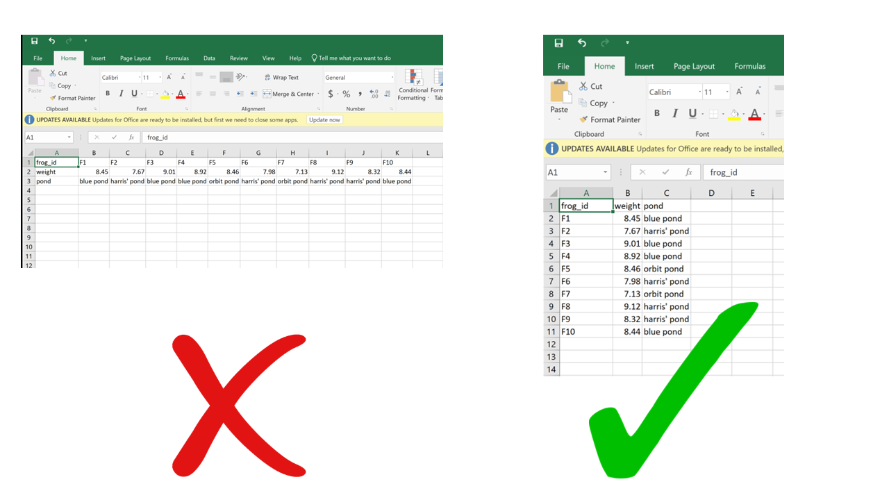 Chapter 4 Best Practices in the Use of Spreadsheets Reproducible